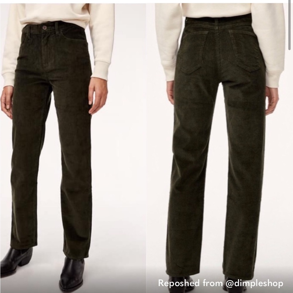 WILFRED Free Maddie Corduroy Pants Size 4 Inseam 30 - Picture 2 of 6